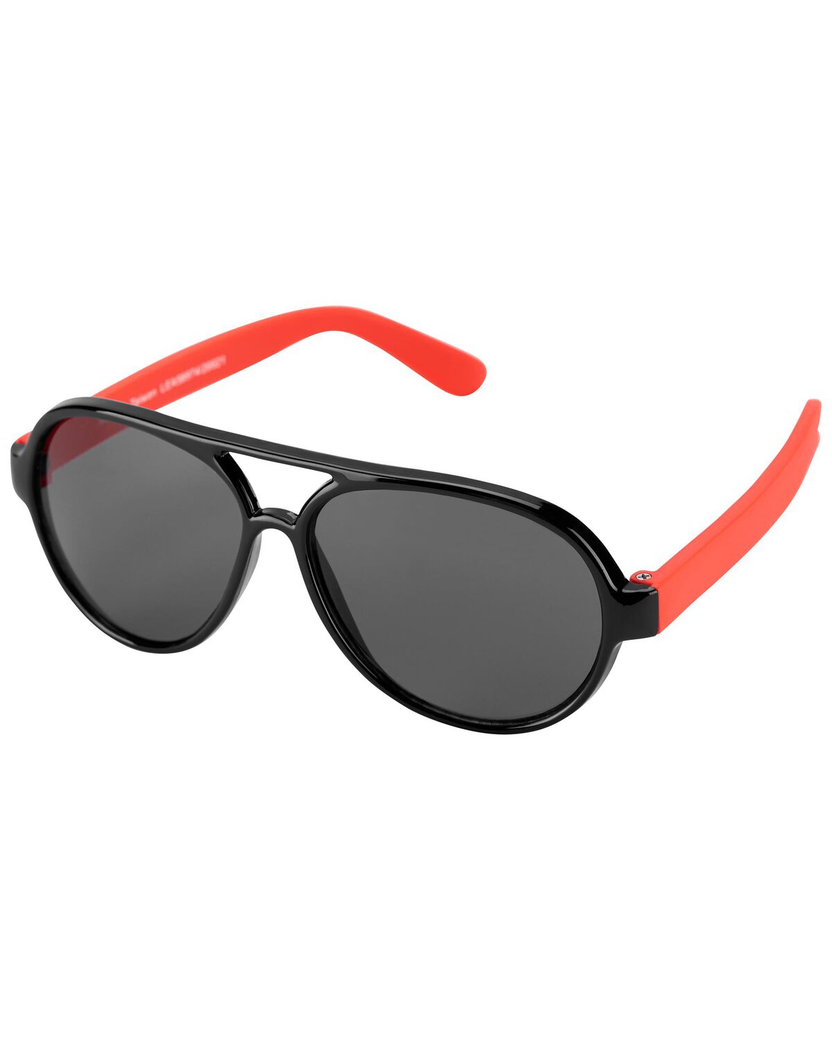 Black/Red Baby Flight Sunglasses