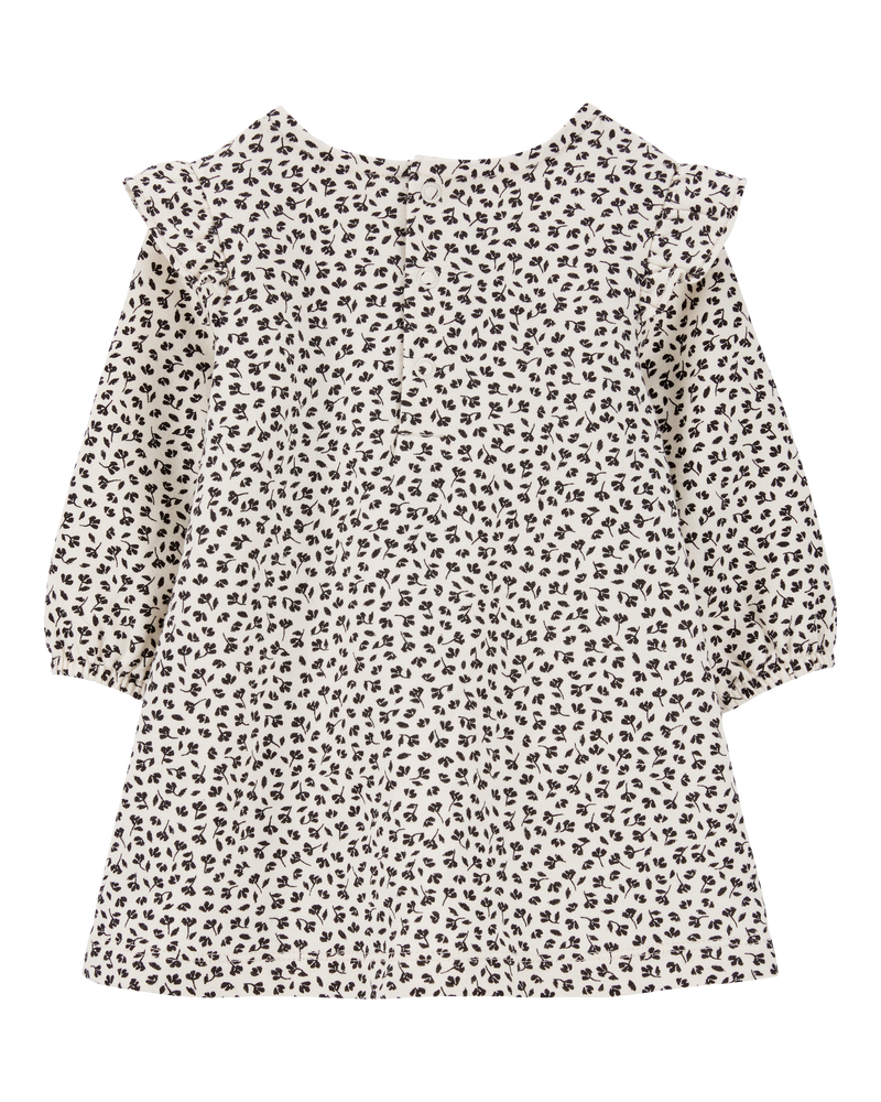 Baby Floral Fleece Dress, image 2 of 5 slides