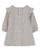 Baby Floral Fleece Dress, image 2 of 5 slides