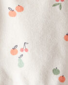 Baby 2-Piece Fruit-Print Terry Set Made with Organic Cotton, image 2 of 3 slides