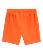 Toddler Active Mesh Shorts - Orange, image 4 of 6 slides