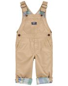 Toddler Lightweight Canvas Overalls, image 1 of 4 slides
