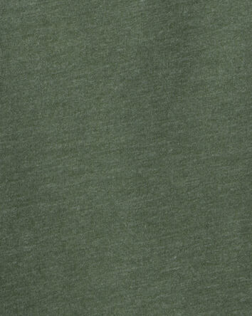 Baby Boy Long-Sleeve Pocket Tee - Dark Green, 