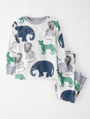 Animal Print - Baby Organic Cotton 2-Piece Pajamas Set