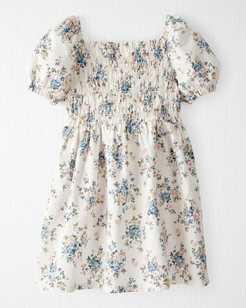Toddler Girl Floral-Print Dress Made with Organic Cotton, 