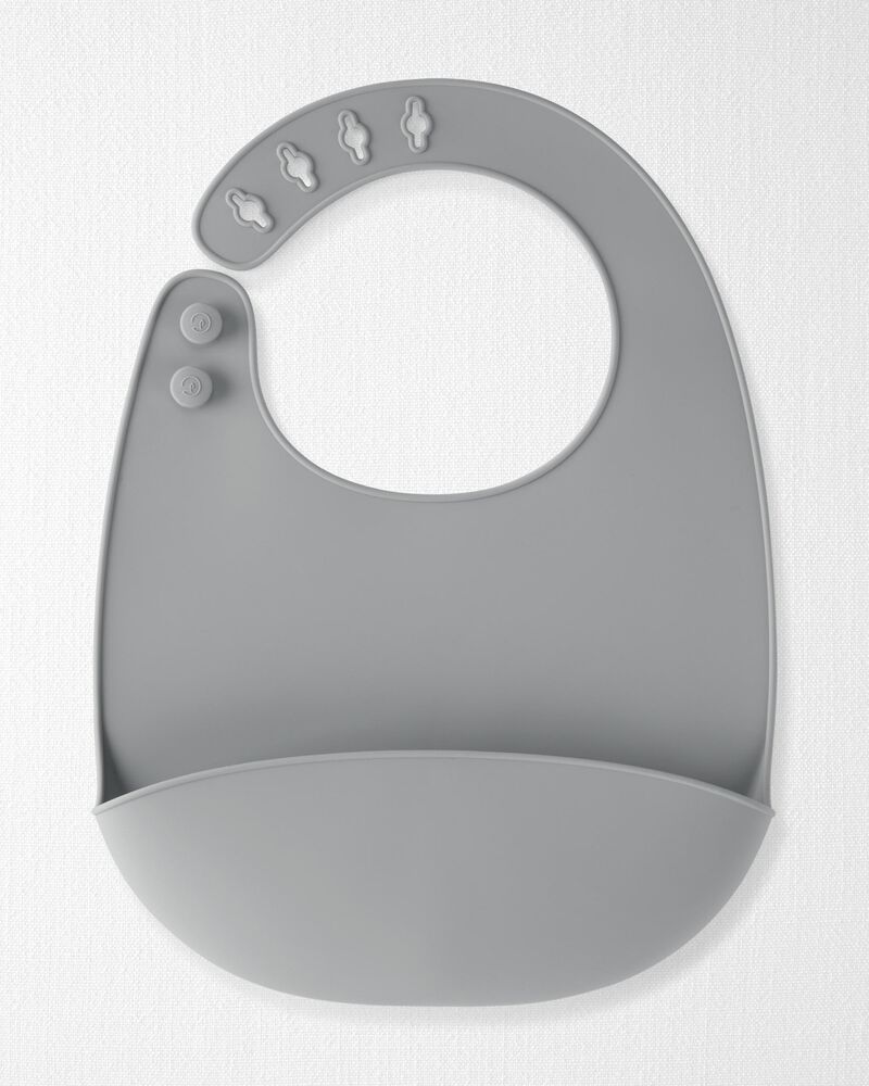 Little Planet 2-Pack Silicone Bibs, image 3 of 4 slides