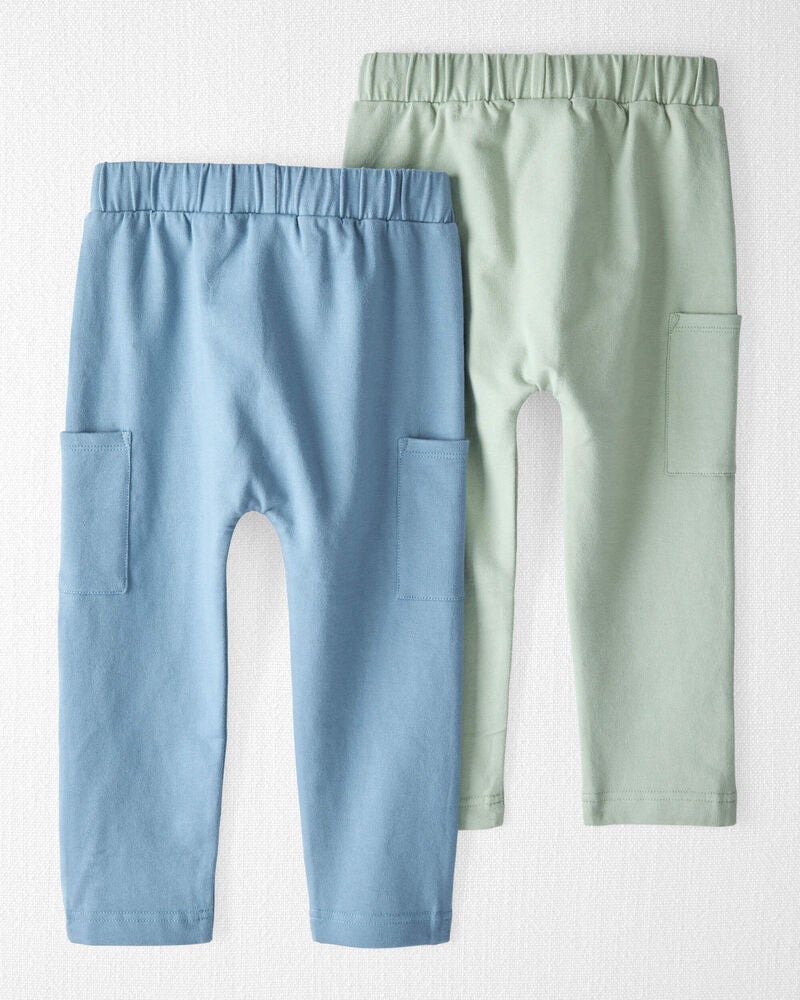 Toddler 2-Pack Organic Cotton Joggers, image 4 of 8 slides