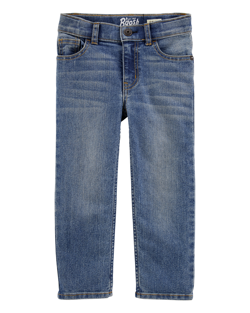 Toddler Medium Wash Straight-Leg Jeans, image 1 of 4 slides