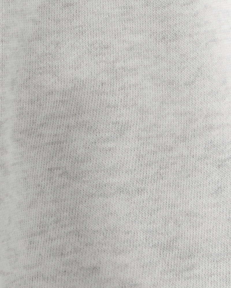 Girls French Terry Cargo Skort - Grey, image 3 of 4 slides