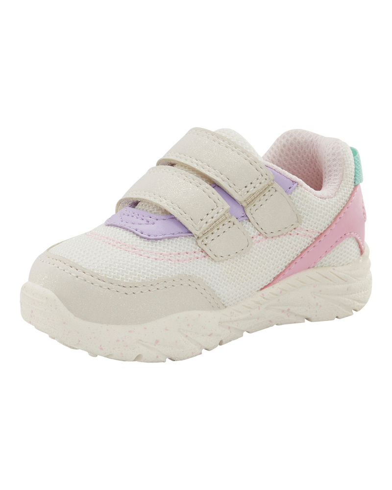  Every Step® First Walker Fashion Sneakers - White/Pastels
, image 7 of 7 slides