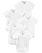 Baby 5-Pack Side-Snap Tees, image 1 of 2 slides