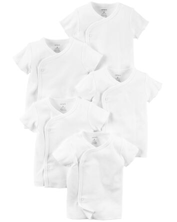 Baby 5-Pack Side-Snap Tees, 