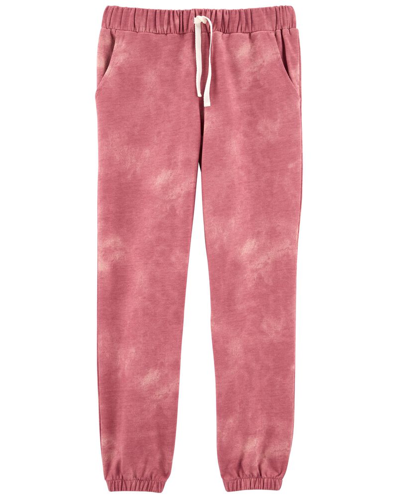 Kid Tie-Dye Pull-On French Terry Joggers, image 1 of 1 slides
