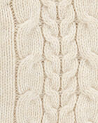 Baby Classic Cable Knit Cardigan , image 2 of 3 slides