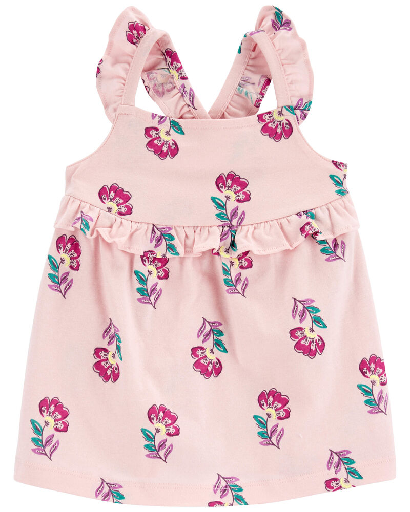 Baby Sleeveless Cotton Dress, image 1 of 5 slides
