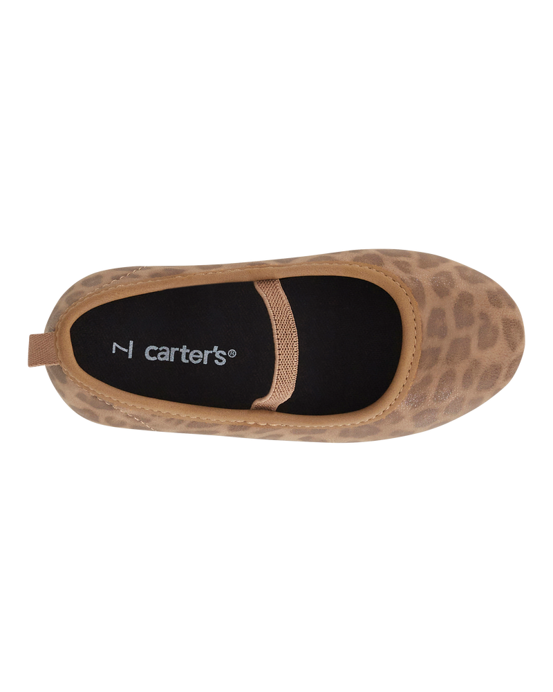 Toddler Leopard Ballet Flats, image 4 of 6 slides