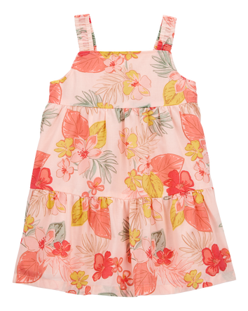 Baby Floral Tiered Dress, 