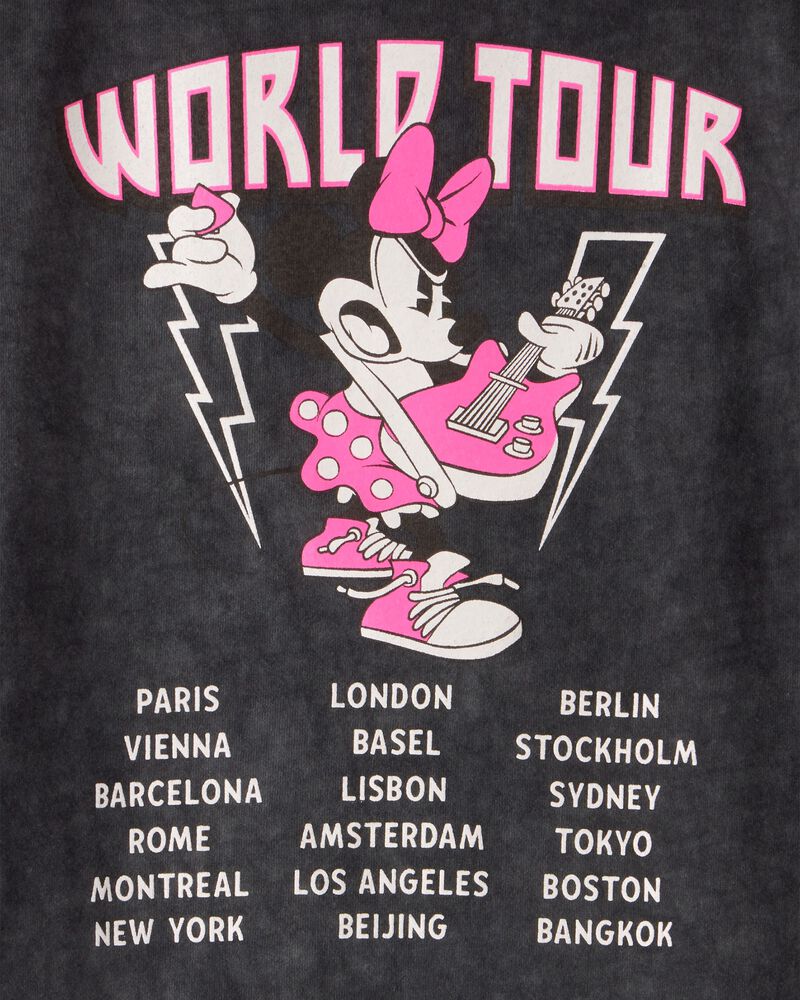 Kid Disney© Minnie Mouse Music Short-Sleeve Graphic Tee - Black/Pink, image 4 of 4 slides