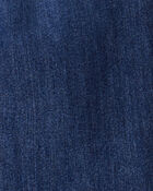 Girls Mid-Rise Denim Pull-On Jeans - Blue, image 3 of 4 slides