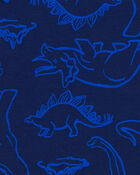 Baby 4-Piece Dinosaur Cotton Blend Pajamas, image 2 of 5 slides