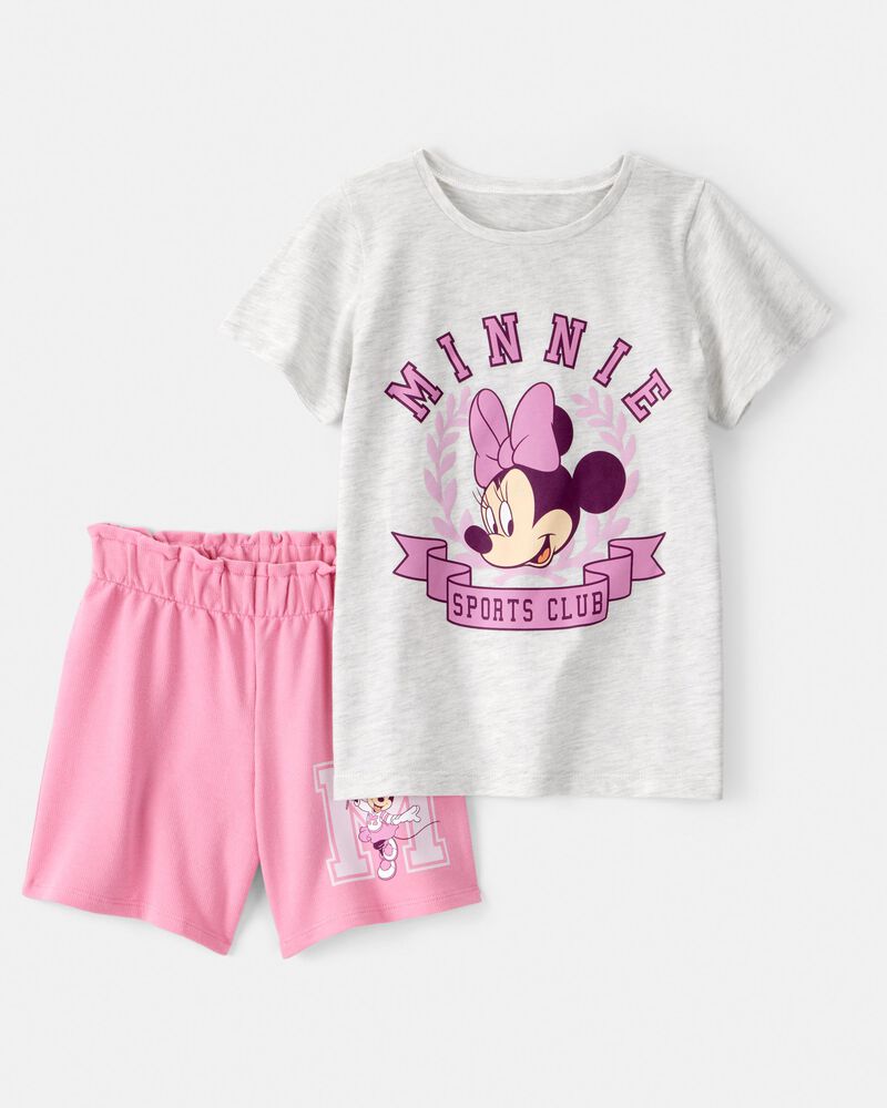 Kid 2-Piece Minnie Mouse Outfit Set, image 1 of 5 slides