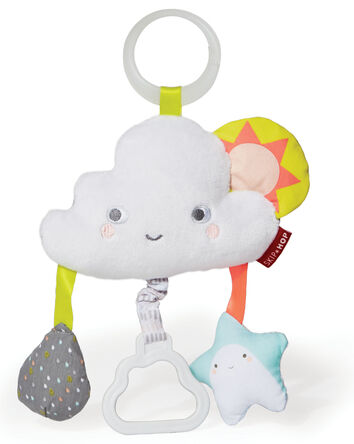 Baby Silver Lining Cloud Jitter Stroller Baby Toy, 