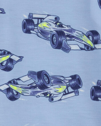 Toddler 2-Piece Racing Fleece Pajama Set, 
