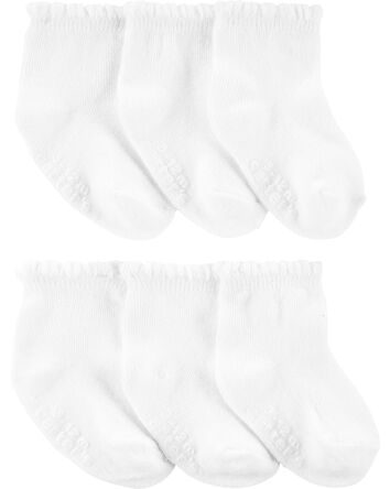 6-Pack Crew Socks, 