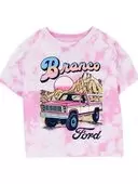 Pink - Toddler Ford Bronco Boxy Fit Graphic Tee