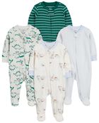 Baby 4-Pack 2-Way Zip Sleep & Plays, image 1 of 7 slides