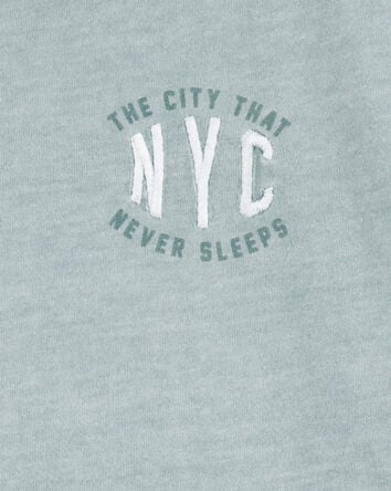 Kid NYC Graphic Tee - Green, 
