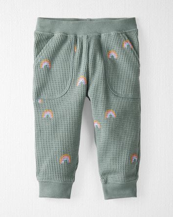 Baby Organic Cotton Waffle Knit Set, 