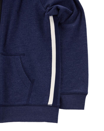 Zip-Up Fleece Hoodie, 