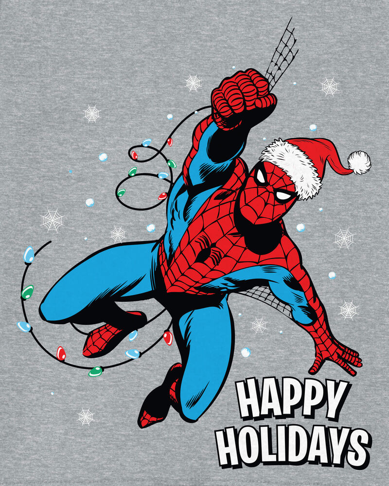 Kid Spider-Man Christmas Pullover, image 3 of 4 slides