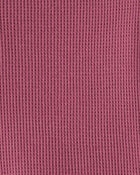 Toddler Boy Long-Sleeve Henley T-Shirt - Red, image 2 of 3 slides