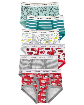 6-Pack Cotton Briefs Underwear, 