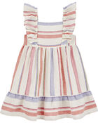 Toddler Striped Dress, image 1 of 4 slides