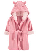 Pink - Baby Lamb Hooded Terry Robe