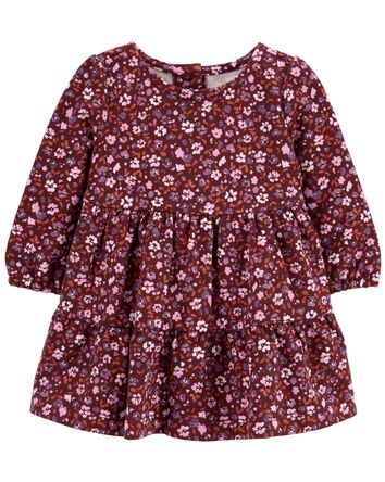 Baby Floral Tiered Dress, 
