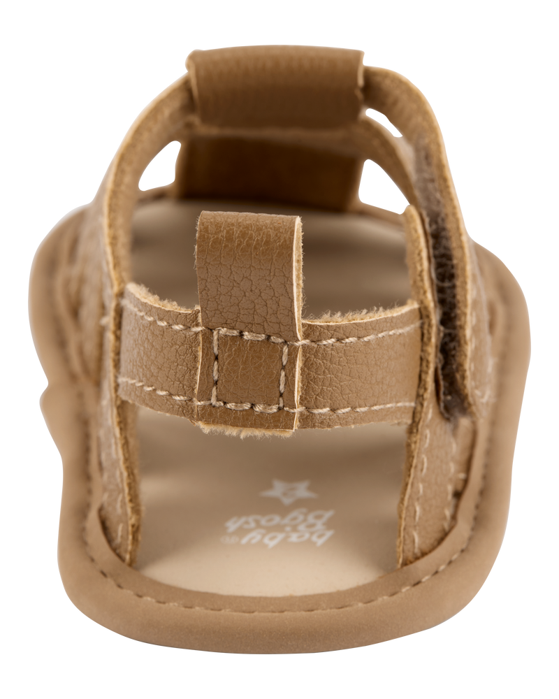 Baby Casual Sandals - Brown, image 3 of 6 slides