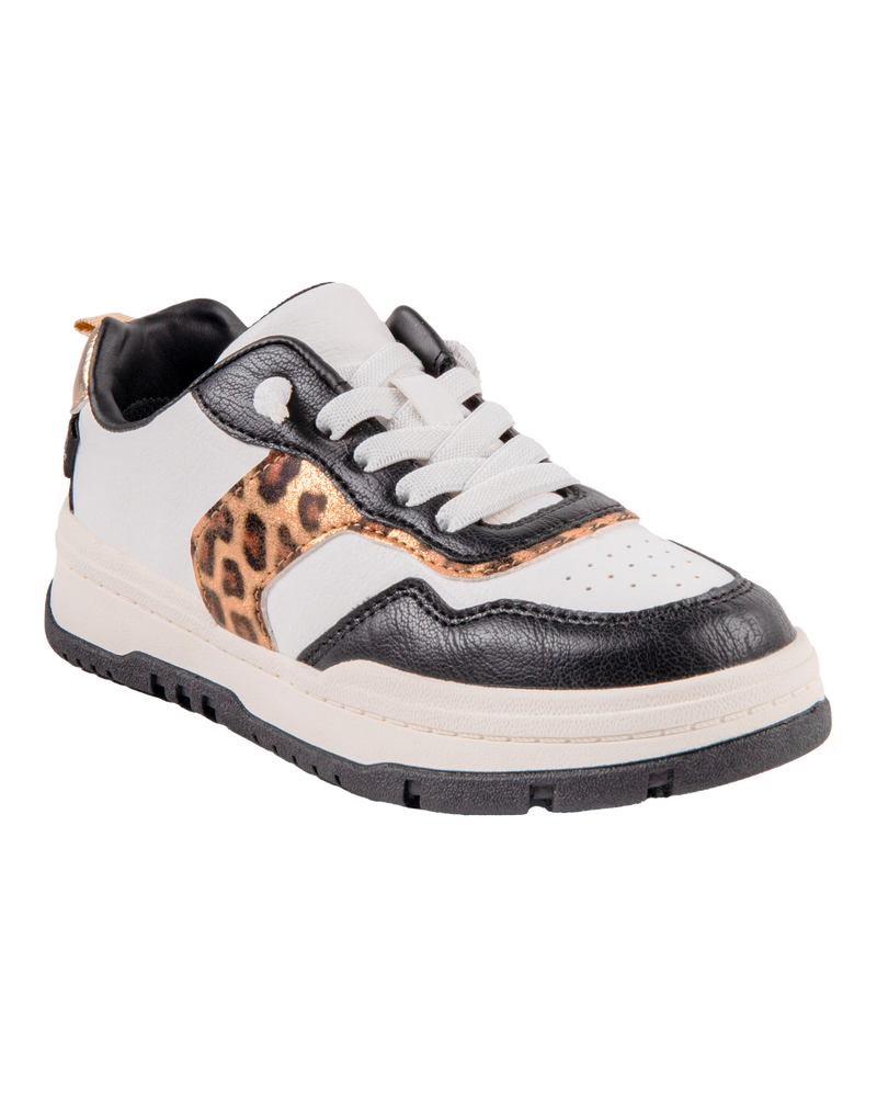 Kid Cheetah Slip-On Fashion Sneakers, image 1 of 7 slides