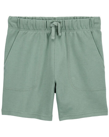 Pull-On Cotton Shorts, 