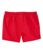 Toddler 2-Piece Sparkle & Shine 4th Of July Tee & Twill Bow Shorts Set - Navy/Red, image 6 of 9 slides