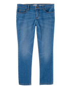 Kid Medium Blue Wash Plus-Fit Skinny-Leg Jeans, image 1 of 4 slides