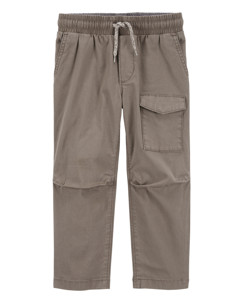 Baby Drawstring Pants with Reinforced Knees, image 1 of 4 slides