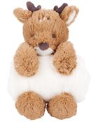 Reindeer Plush Stuffed Animal & Blanket Set, image 1 of 2 slides