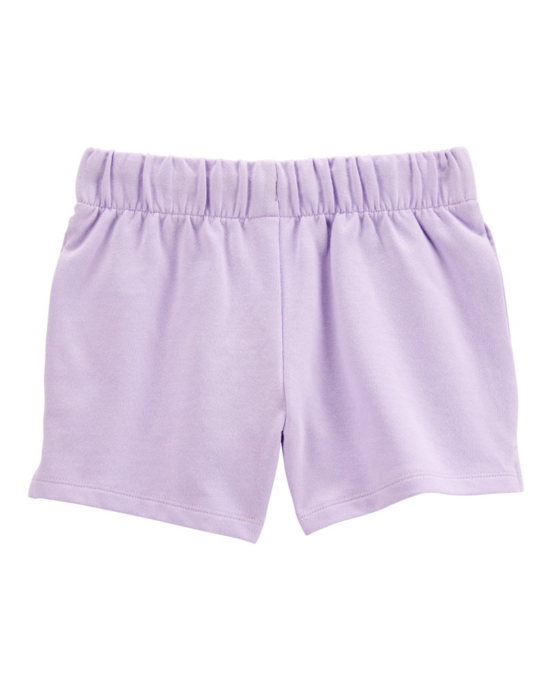 Kid 2-Piece Butterfly Tee & Pull-On French Terry Shorts Set, image 5 of 6 slides