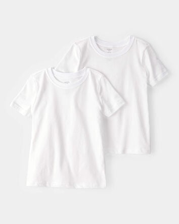 2-Pack Cotton Undershirts, 