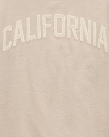 Kid California Graphic Tee - Tan, 