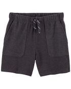 Kid 2-Piece Striped Polo Shirt & Pull-On All Terrain Shorts Set, image 3 of 6 slides